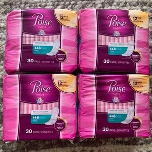 New! 4 Poise Pads